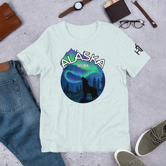 Alaska Wolf Unisex t-shirt